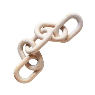 Natural Wooden Chain 5-Link