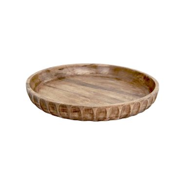 KENYA ROUND TRAY D42X6CM