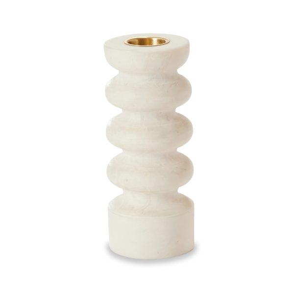 ARIES CREAM CANDLE STICK LRG