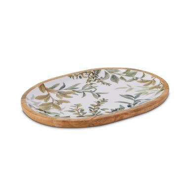 WAVERLY OVAL PLATTER 40X28X2.5CM