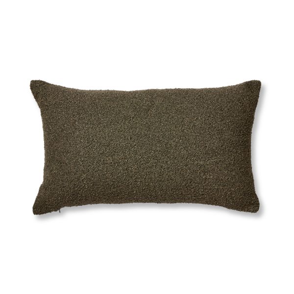 KENZO OLIVE BOUCLE CUSHION 30X50CM