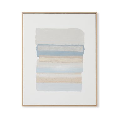 PORTSIDE BLUE ARTWORK 60X70X3.8CM