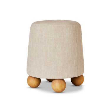 SOPHIE NATURAL SMALL OTTOMAN