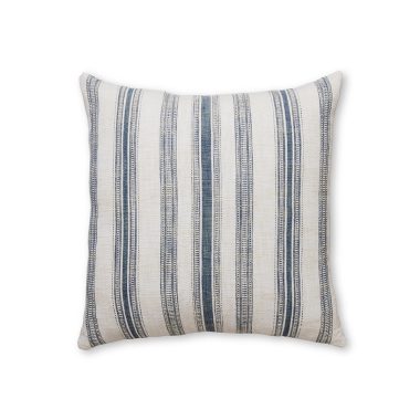 Starboard Blue Stripe Cushion