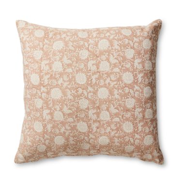 DELILAH RUST BLOCK PRINT CUSHION