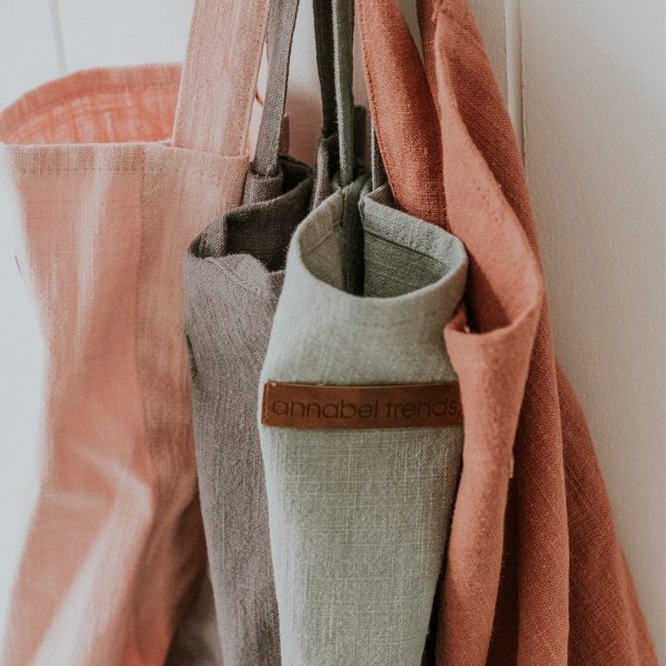 Stonewashed Apron-Pink