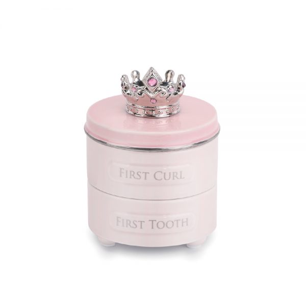 EC Pink Tooth/Curl Keepsake Box