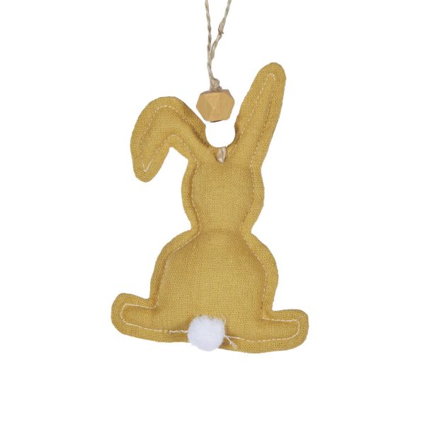 Asst Sunshine Rabbit Hanging Yellow