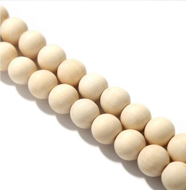 Wooden Beads Natural Garland