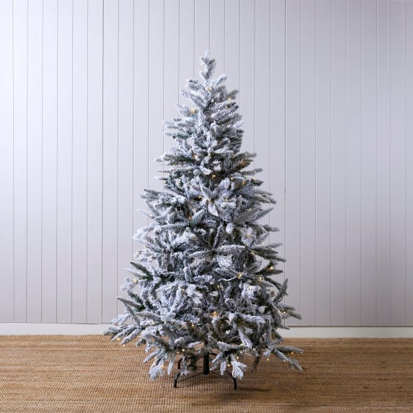 8FT Aspen Fir Snow Tree 450 Led