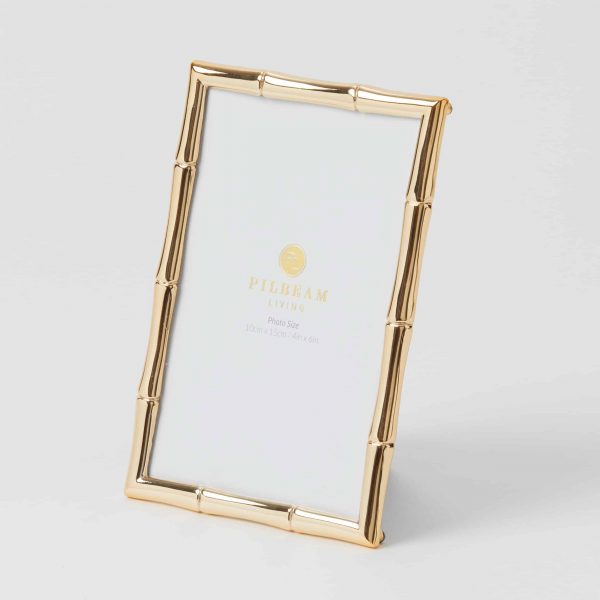 Bambury 4x6 Photo Frame Gold