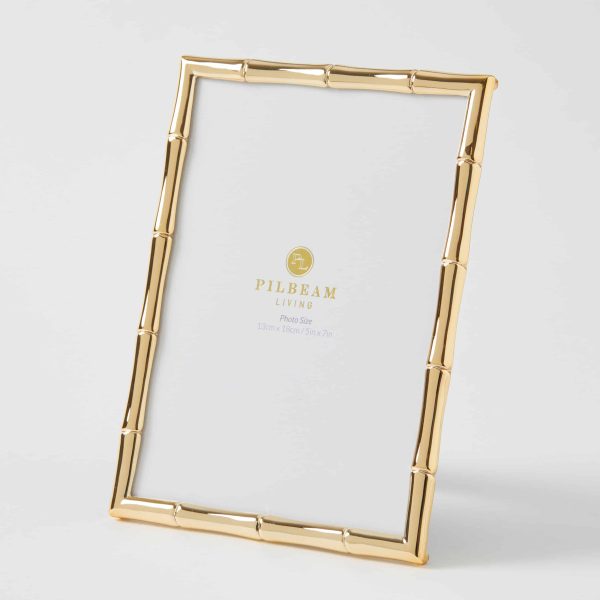 Bambury 5x7 Photo Frame Gold