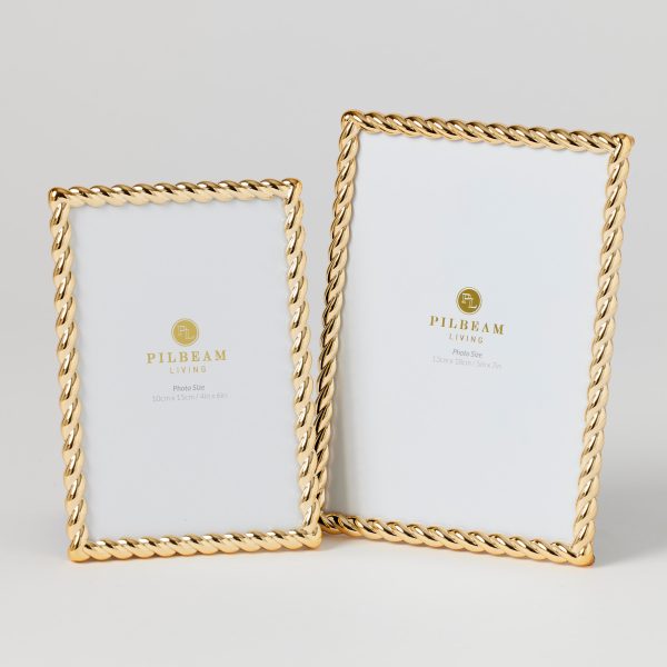 Loren 4 x 6" Photo Frame Gold