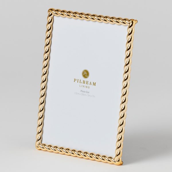 Loren 5 x 7" Photo Frame Gold