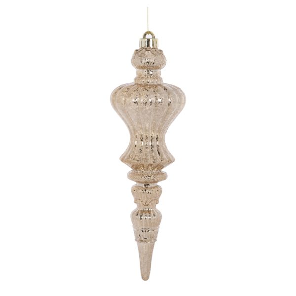 CHAMPAGNE MERCURY CROWN FINIAL