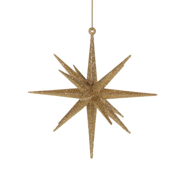 GOLD GLITTER ORBIT HANGING