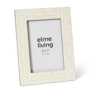 Emerson 5x7" Photo Frame - Cream