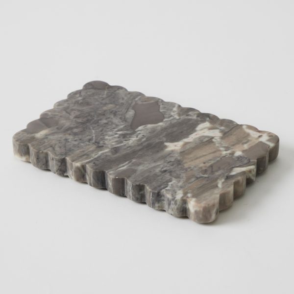 Levanto Rectangular Deco Tray-Grey