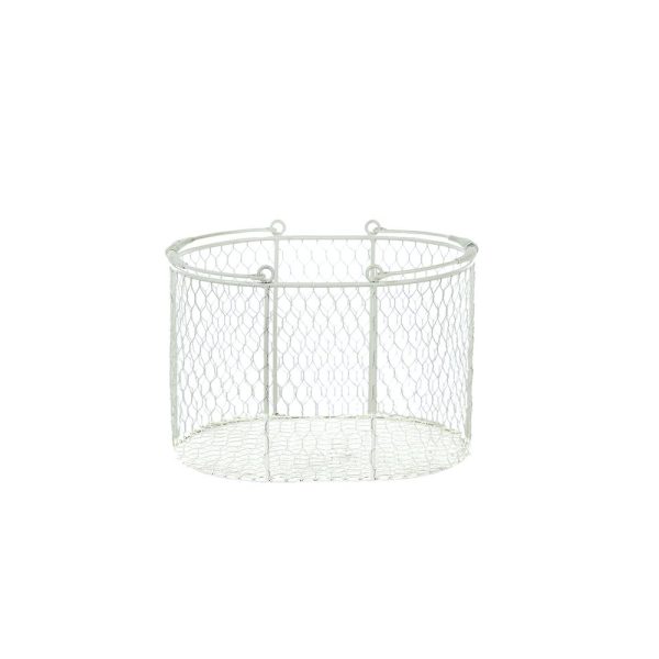 Patch Metal Oval Basket 30x22x20cm