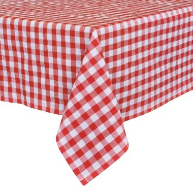 Ginny Rectangle Tablecloth Dusty Red