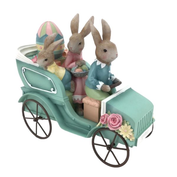 Rabbit Family In Car