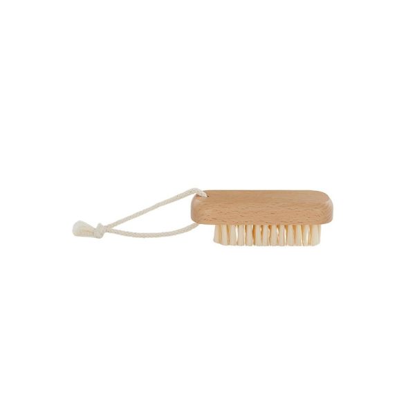 Meg Wooden Nail Brush 9.5x3.5cm Nat