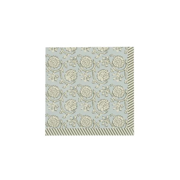 Elsa 20pk 3 Ply 33cm Napkin Blue