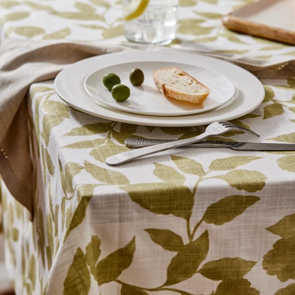 Riveria Green Table Cloth