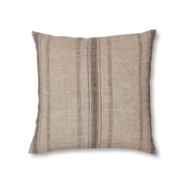 Murray Stripe Olive/Rust Cushion