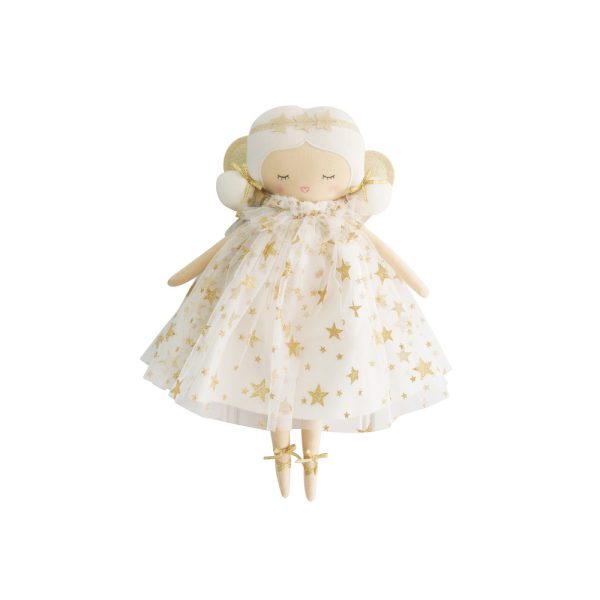 Willow Fairy Doll Ivory Gold Star