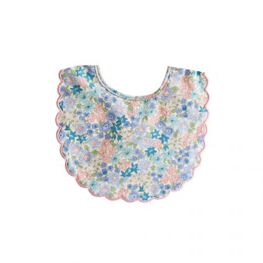 Scallop Bib Liberty Blue