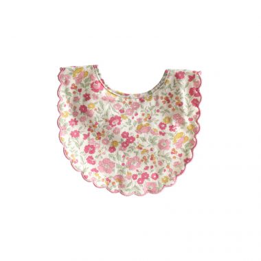 Scallop Bib Rose Garden