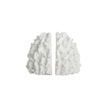 Coral S/2 Resin Bookends
