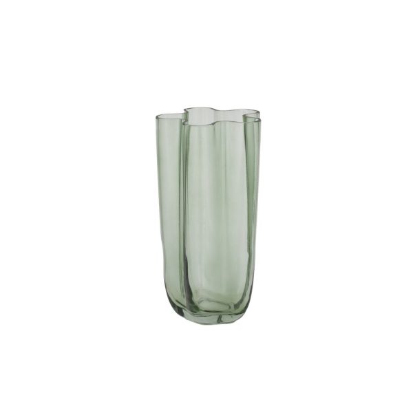 Miranda Glass Vase 15x31cm Mint