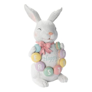 Bunny W/Macarons 30cm