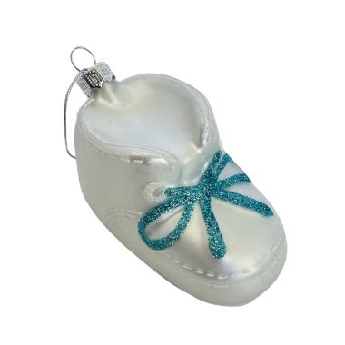 BLUE BABY BOOTIE ORNAMENT