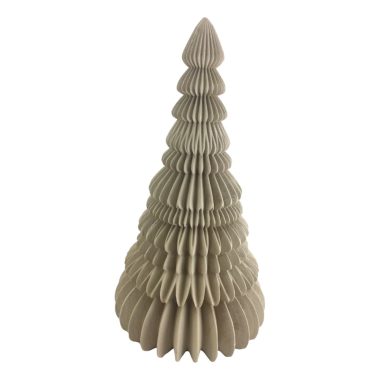 TAUPE XMAS TREE 42CM