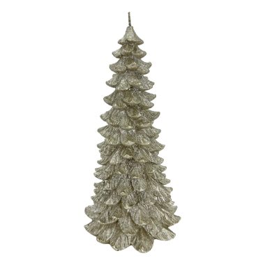 CHAMPAGNE TREE CANDLE LGE