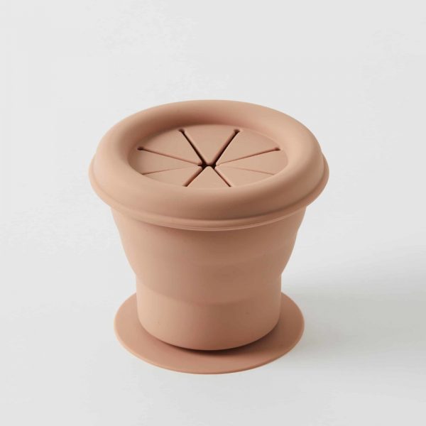 Henny Silicone Snack Cup Terracotta