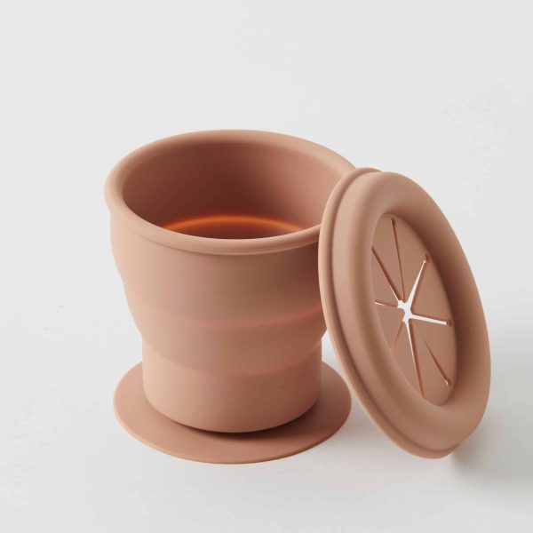 Henny Silicone Snack Cup Terracotta