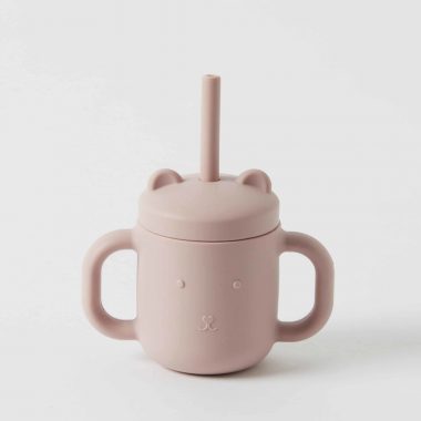 Henny Silicone Sippy Cup Pink