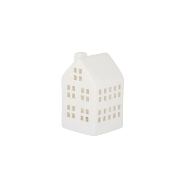 House Procelain Deco White 12cm