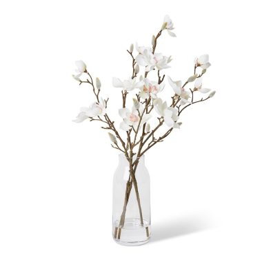 Mini Magnolia-Harnan Vase White
