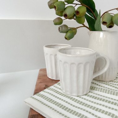 Bistrot Ceramic Mug White