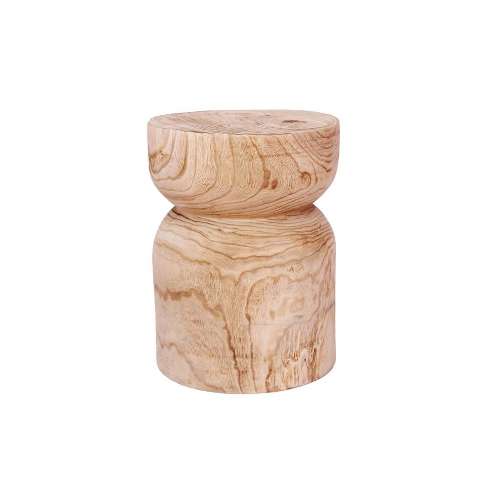 Wood mushroom stool hot sale