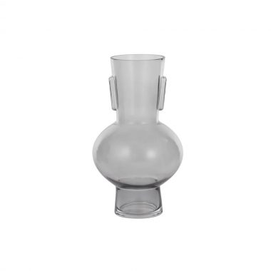 Bergan Glass Vase Grey
