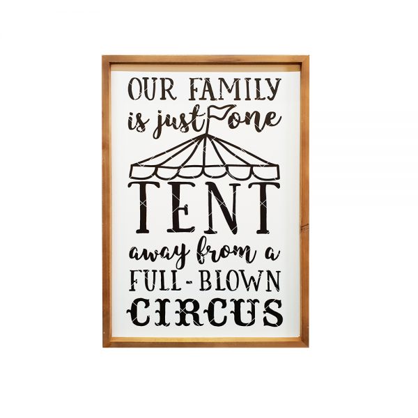 Full Blown Circus Sign