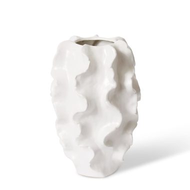 Alvinia Vase White 26x26x38cm