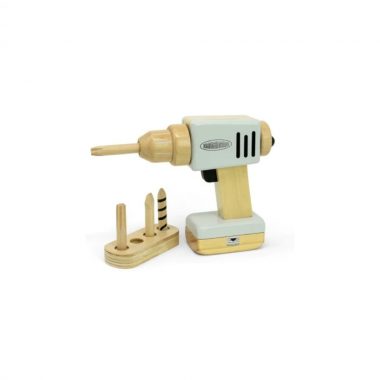 Wooden Workshop Drill w/Charger