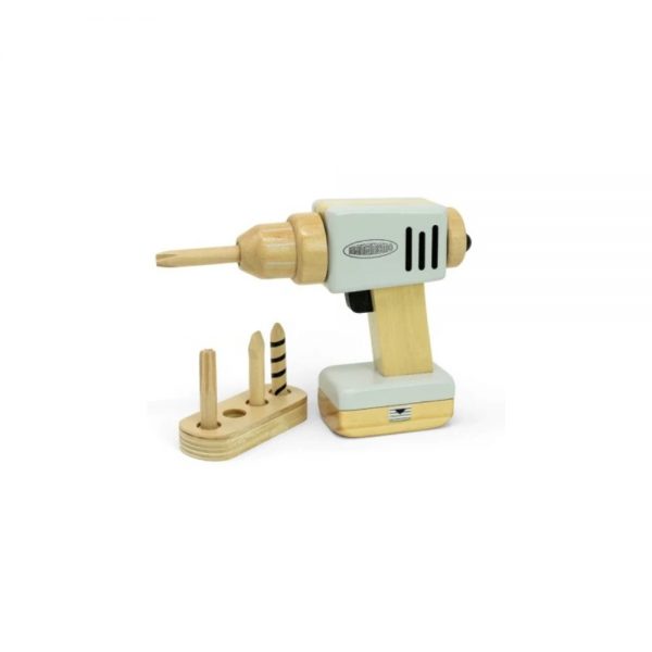 Wooden Workshop Drill w/Charger